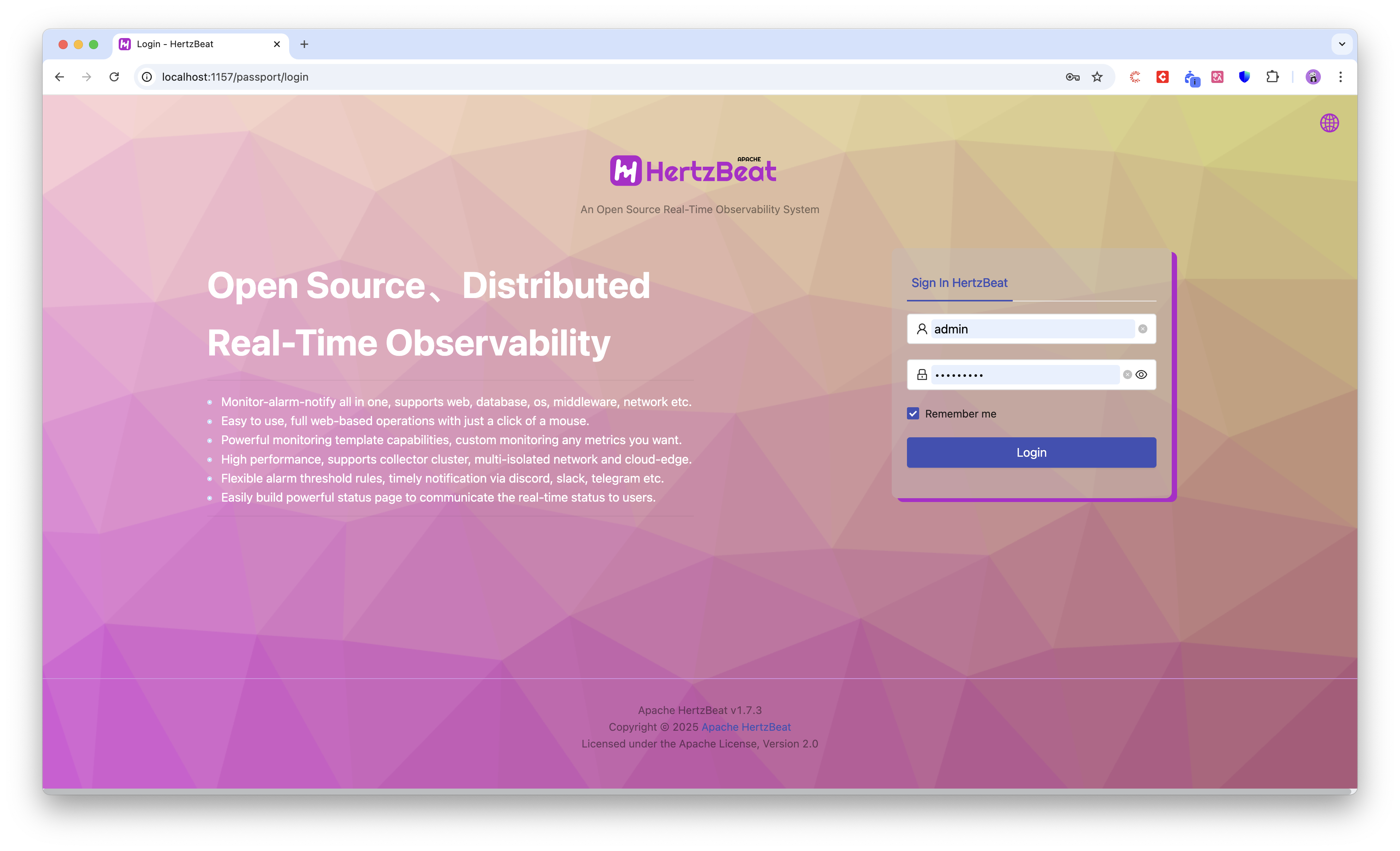 Dashboard Overview